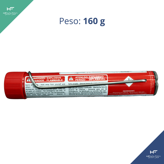 Kit Sinalizador Pirotécnico s/ Maleta - Navegação em Águas Costeiras - Mar Aberto - 3 un. de cada EUROSUL