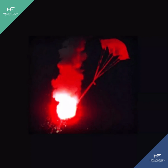 Kit Sinalizador Pirotécnico s/ Maleta - Navegação em Águas Costeiras - Mar Aberto - 2 un. de cada -EUROSUL