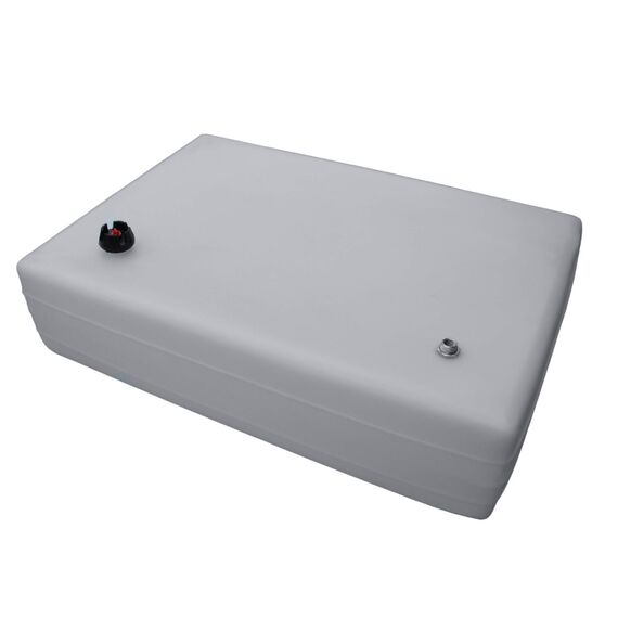 Tanque de Combustível p/ Embarcações s/ Pescador - Branco - 174 litros