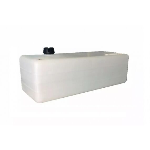 Tanque de Combustível p/ Embarcações s/ Pescador - Branco - 60 litros