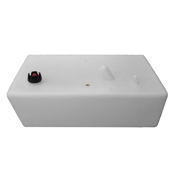 Tanque de Combustível p/ Embarcações s/ Pescador - Branco - 75 litros