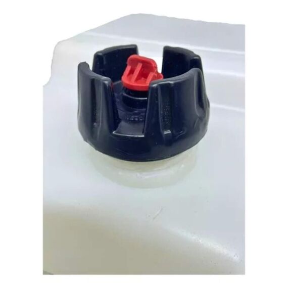 Tanque de Combustível p/ Embarcações s/ Pescador - Vertical Branco - 30 litros