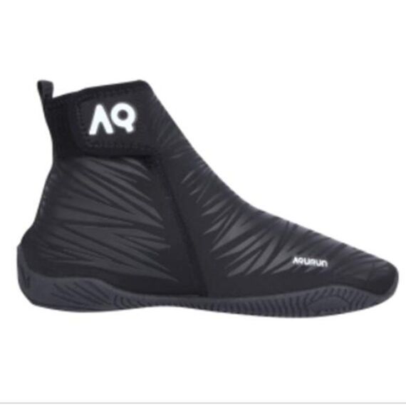Bota Aquática Neoprene - 25cm 36/37 - Aqurun - Preta