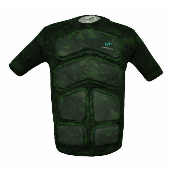 Camisa Flutuadora UV50+ Mar & Cia - Manga Curta - Até 25kg - Camuflada
