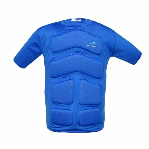 Camisa Flutuadora UV50+ Mar & Cia - Manga Curta - Até 75kg - Azul