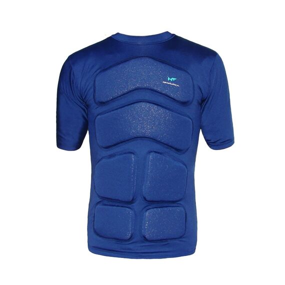 Camisa Flutuadora UV50+ Mar & Cia - Manga Curta - Até 75kg - Azul Marinho