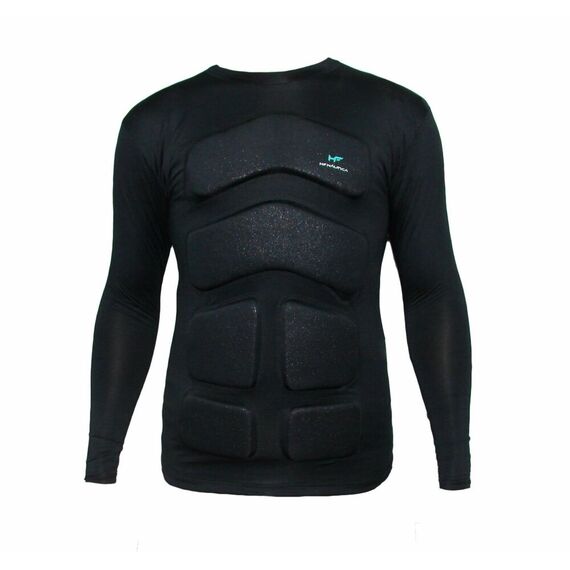 Camisa Flutuadora UV50+ Mar & Cia - Manga Longa - Até 100kg - Preta