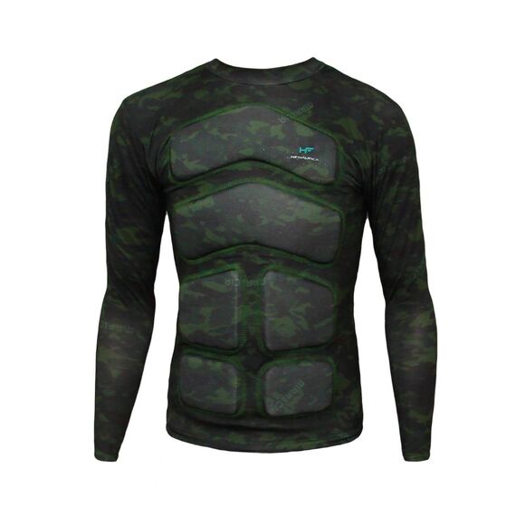 Camisa Flutuadora UV50+ Mar & Cia - Manga Longa - Até 120kg - Camuflada