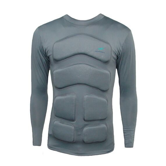 Camisa Flutuadora UV50+ Mar & Cia - Manga Longa - Até 25kg - Cinza