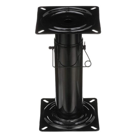 Pedestal Ajustável de Banco em Aço Pintado p/ Barcos - 29 a 44 cm