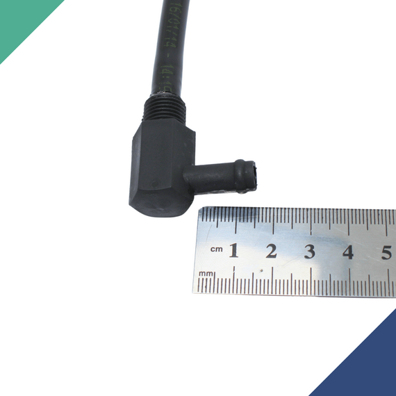 Pescador Fixo Conector em Nylon p/ Tanque de Combustível 50/60L - Haste 25 cm - Flexível