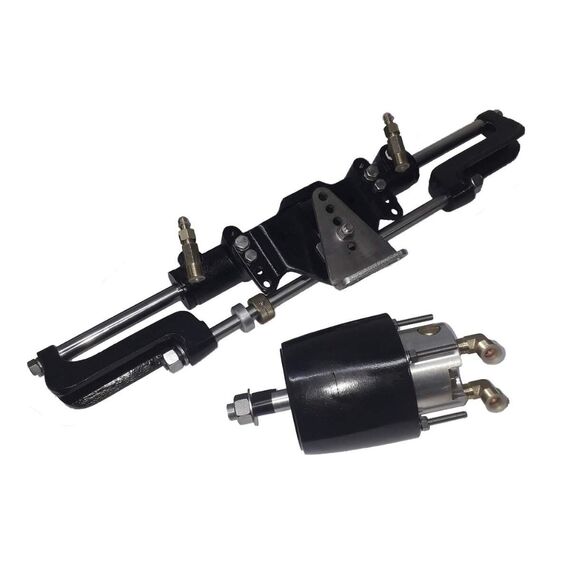 Caixa de Direção Hidráulica Frontal p/ Motores de Popa Johnson Até 250 HP