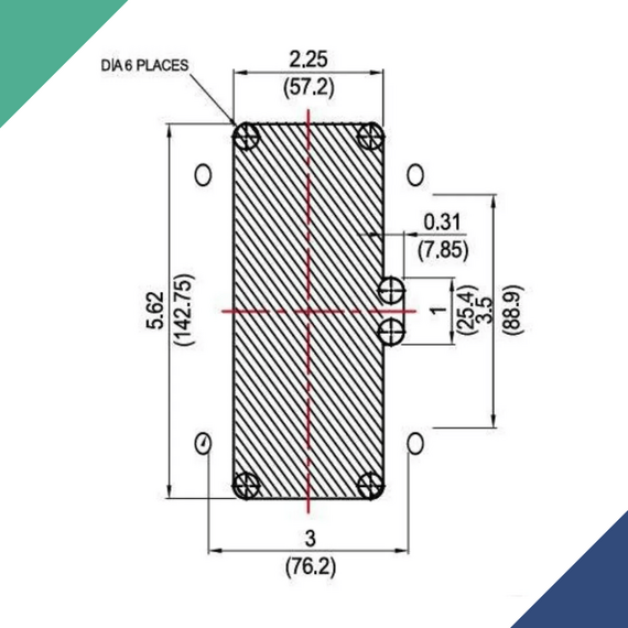 Manete de Comando a Distância Simples - 1 motor - Pretech