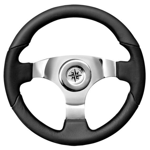 Volante Náutico em Poliuretano Savoretti T15B/35 - 35cm - Preto