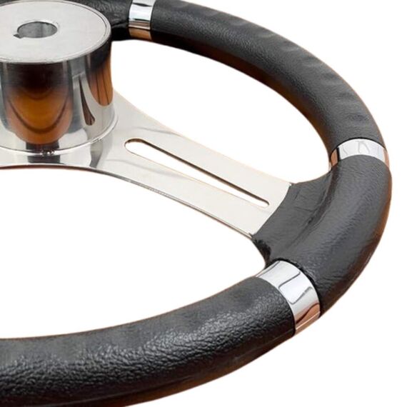 Volante Náutico em Poliuretano Savoretti T18RB/35 - 35cm - Preto