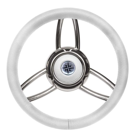 Volante Náutico em Poliuretano Savoretti T26W/35 - 35cm - Branco