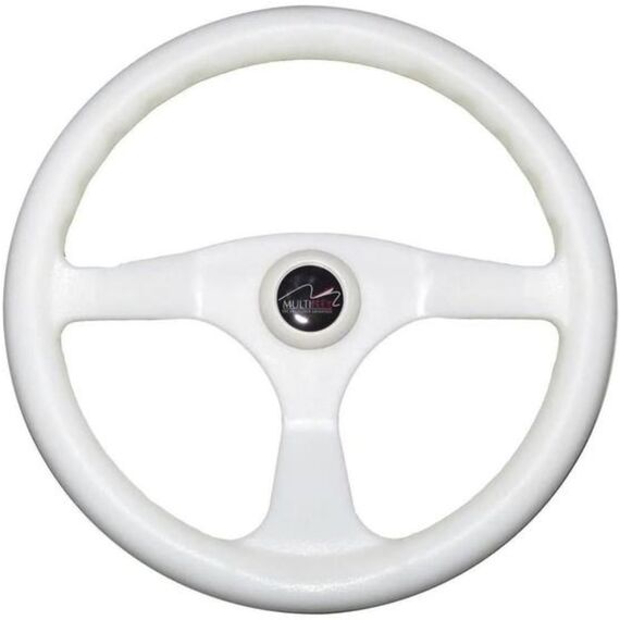 Volante Náutico Emborrachado Multiflex 340mm - Branco