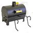 Churrasqueira a Carvão Preta Bafinho Mini Com Suporte P/ Embarcações - Tam: 30 x 20