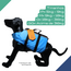 Colete Salva-Vidas Pet Vest - Tamanho GG - Ativa - AZUL