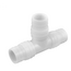 Conexão / Emenda em T - 1.1/8 polegada - Plastico Branco