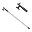 Croque Telescópico em Alumínio 1,2 a 2,2m c/ Ponteira Plástica