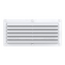 Grade de Ventilação Retangular em ABS - 264 x 127 mm