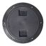 Tampa de Inspeção em PVC Texturizada - Furo 6,5 pol Cor: Preta