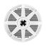 Alto-Falante Marinizado Boss Marine 5,25 polegadas - Branco - MR52W