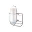 Suporte p/ Guardar Defensas 23 cm p/ 2 un. em INOX