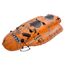 Boia de Reboque Para Esportes Aquáticos NTK Jet Bob - 2 Pessoas - Laranja/Preta