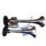 Buzina Corneta Metal Dupla s/ Compressor a Ar - Cromada - 12V