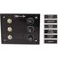 Painel Elétrico Marinizado c/ 3 Botões c/ Fusível Individual - em Bakelite