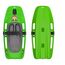 Prancha p/ KneeBoard c/ Cinta e 4 pegadores - Seaflo - Verde