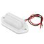 Luz de Cortesia 2 LEDs Sobrepor em ABS Branco - Luz Branca