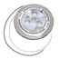 Luz p/ Cabine Interna / Cortesia em INOX estampado - 3 LEDS - 12 V - Sobrepor