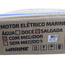 Motor Elétrico Marine PHANTOM - 54 Libras - Haste 42" - AGUA SALGADA - COM MEDIDOR -12V - MODELO: FW PHSW54M