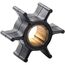 Rotor p/ Bomba de Água Johnson / Evinrude 14 25/35 HP (Mod:395289)