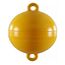 Boia de Demarcação / Arinque - Redonda Brudden - Amarela - 40 cm
