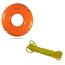Kit Boia Circular Classe III - 50 cm - Ativa - Homologado + 30m Cabo Retinida 6mm - Amarelo