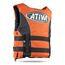 Colete Salva-Vidas Esportivo - Tamanho G - Ativa 55 - Laranja